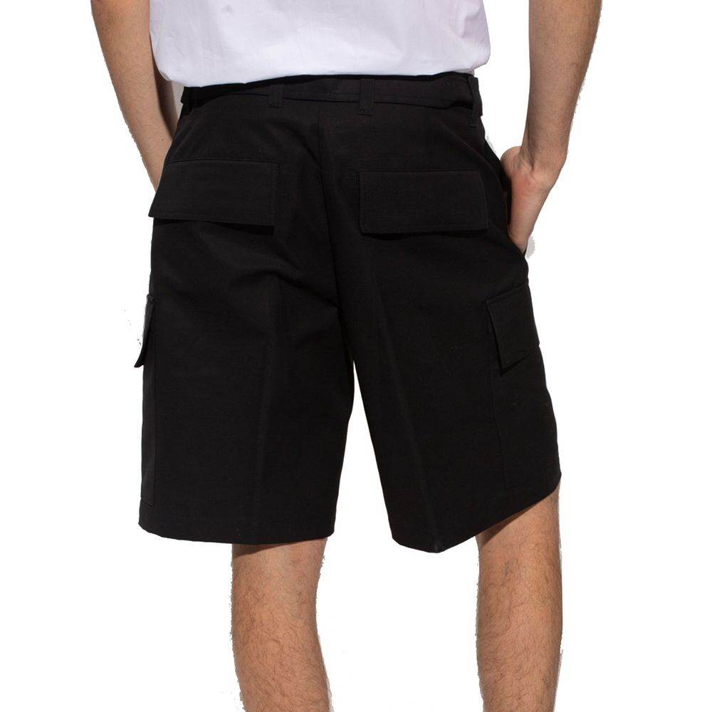 Jil Sander Cotton Cargo Shorts - Hilstor