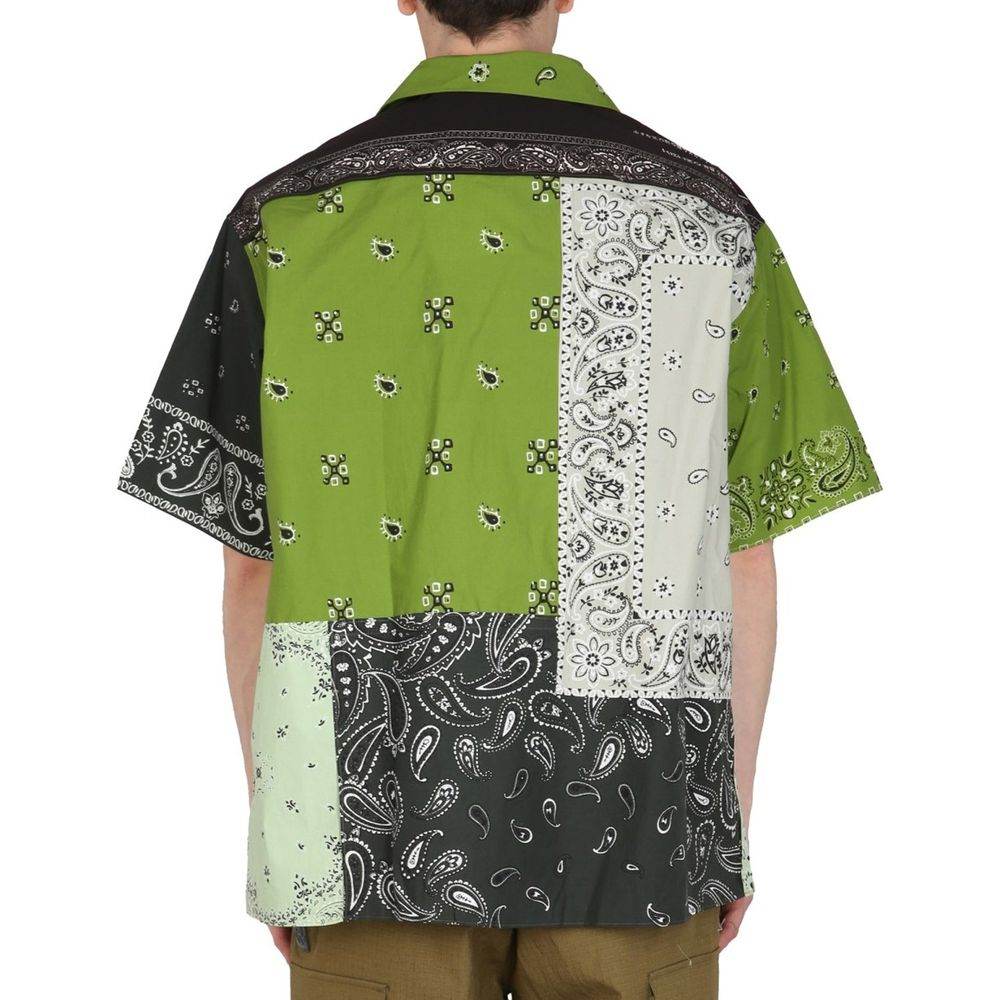 Kenzo Patchwork Cotton Shirt - Hilstor