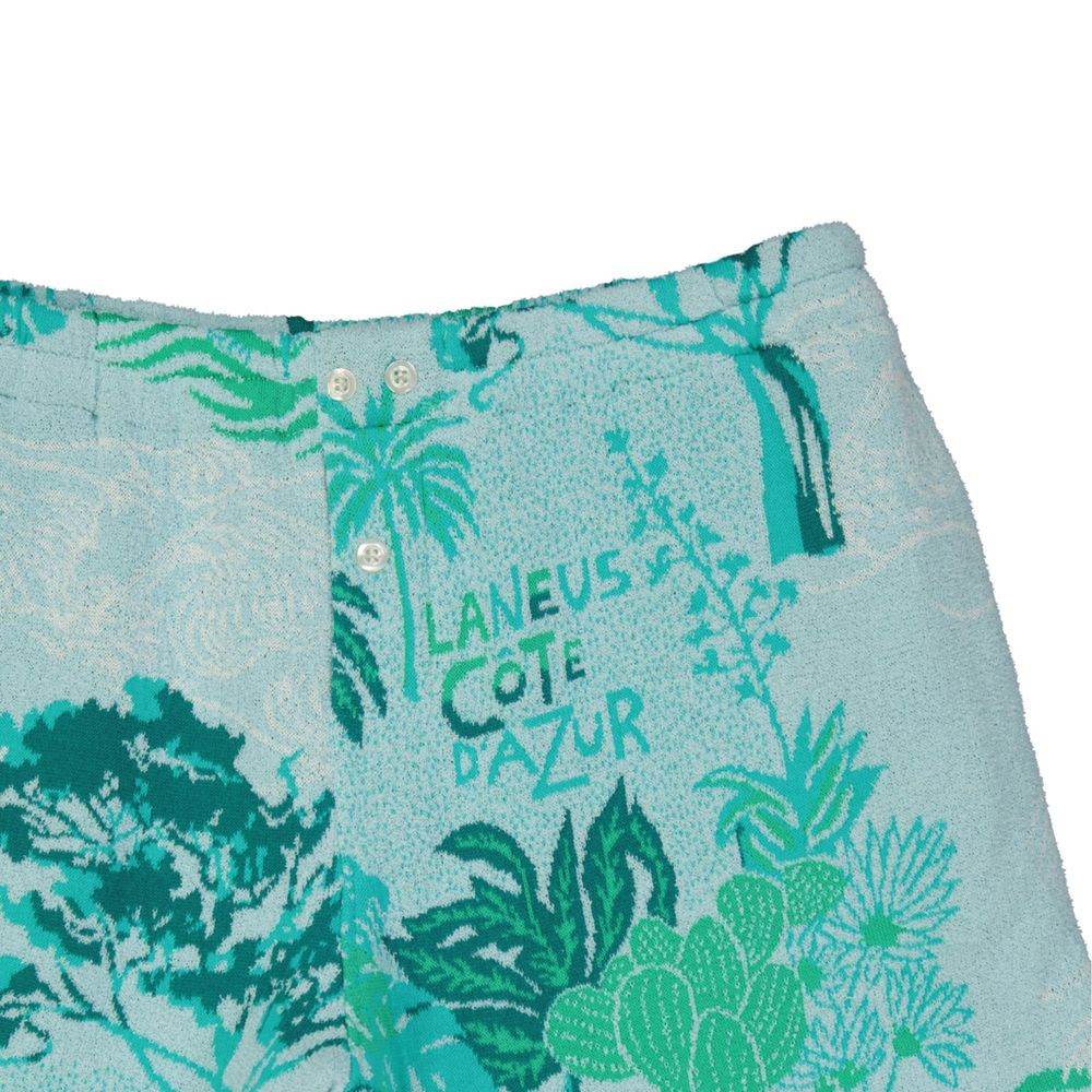 Laneus Côte d'Azur Cotton Shorts - Hilstor