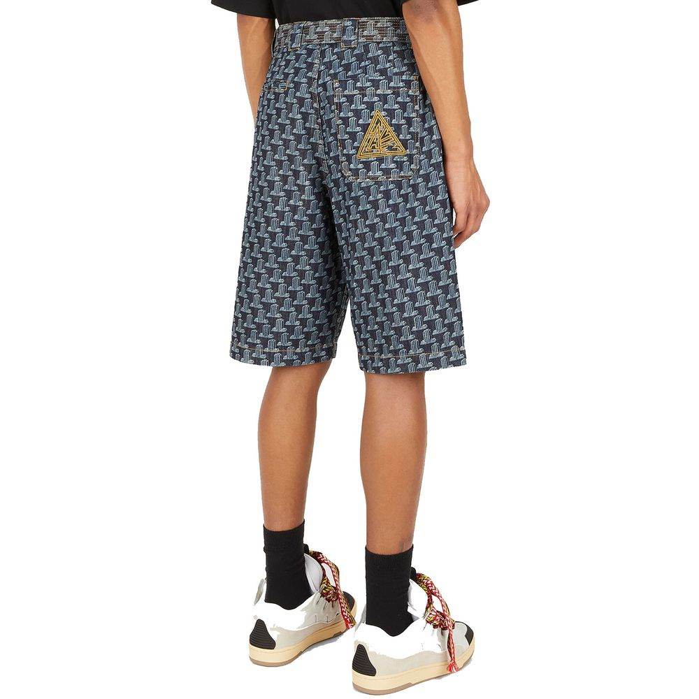 Lanvin Column Monogram Shorts - Hilstor