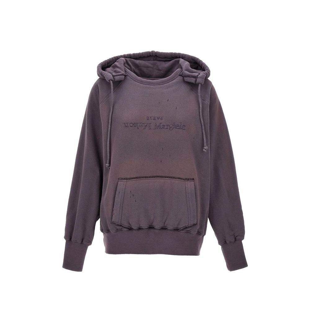 Maison Margiela Cotton Hooded Sweatshirt - Hilstor