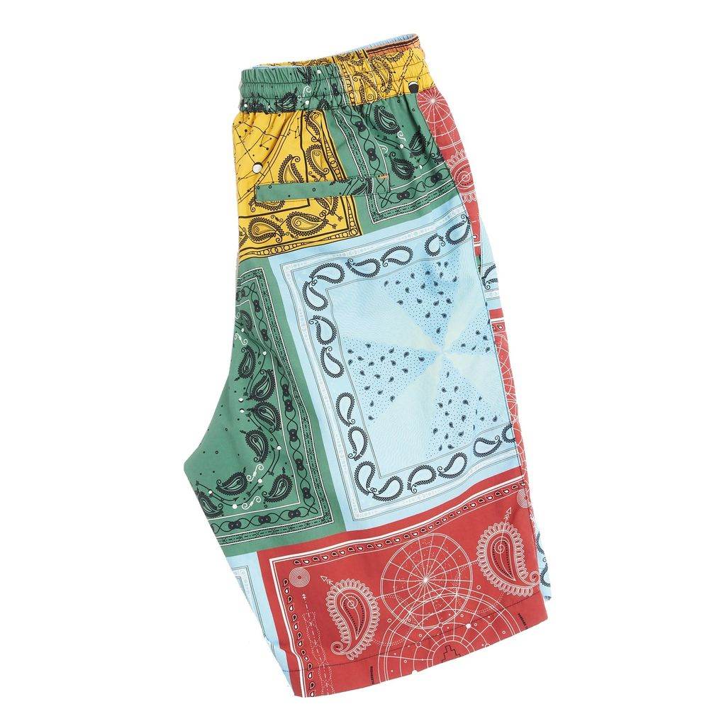 Marcelo Burlon All Over Bandana Shorts - Hilstor