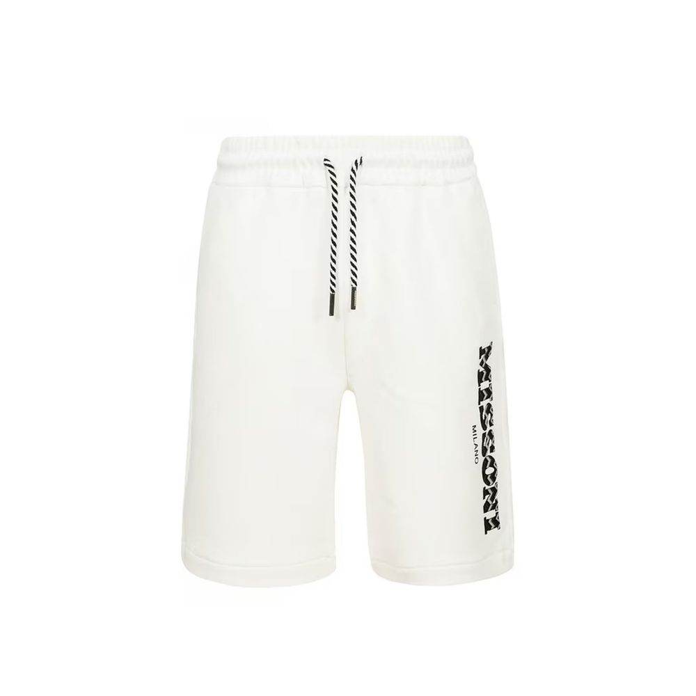 Missoni Cotton Logo Shorts - Hilstor