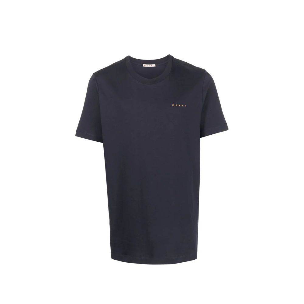 Marni Cotton Logo T-Shirt - Hilstor