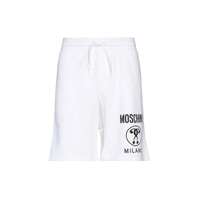 Moschino Couture Cotton Logo Shorts - Hilstor