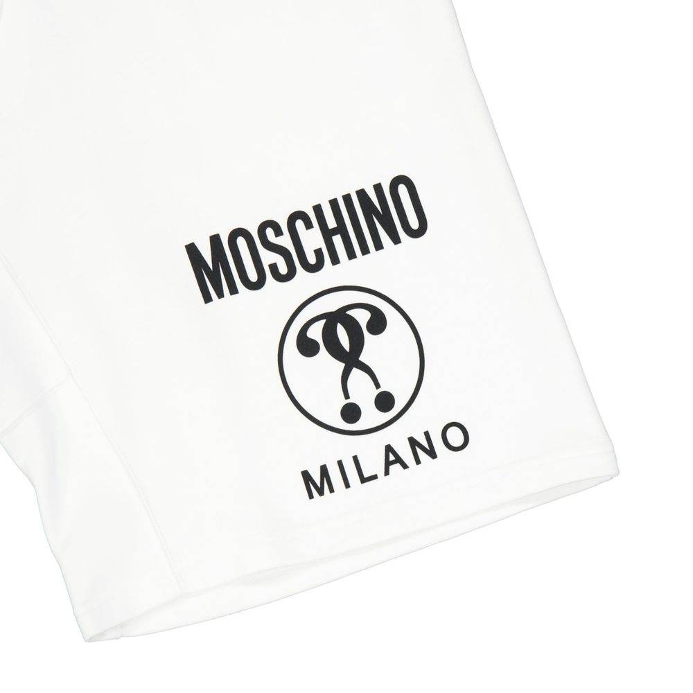 Moschino Couture Cotton Logo Shorts - Hilstor