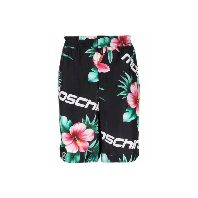 Moschino Couture Moschino Floral Print Silk Shorts - Hilstor