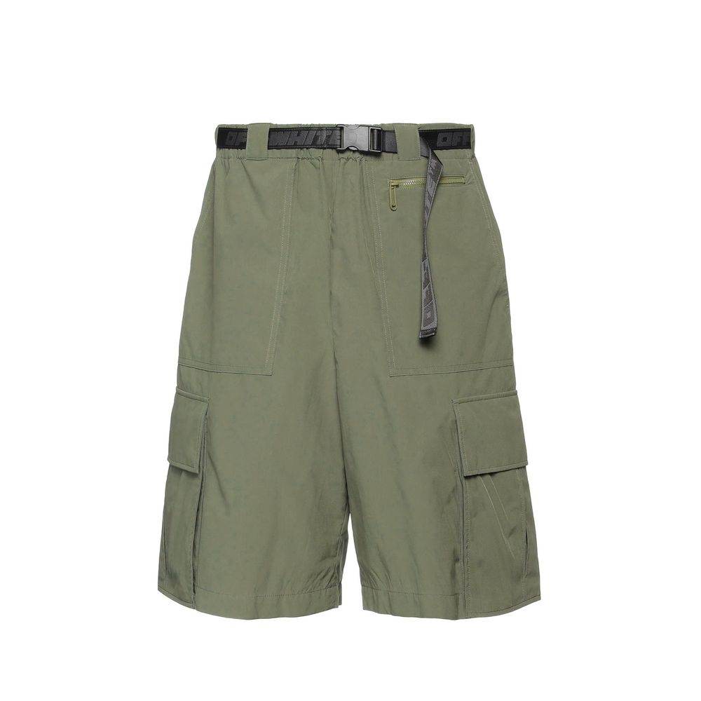 Off-White Bermuda Shorts - Hilstor
