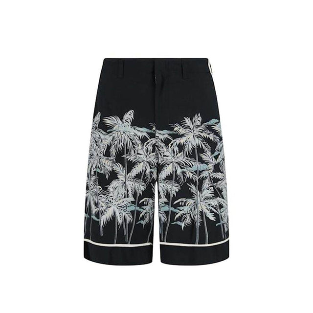 Palm Angels Palm Print Shirts - Hilstor
