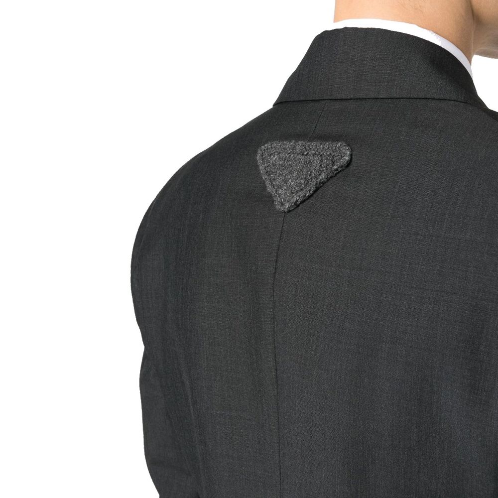 Prada Double-Breasted Wool Jacket