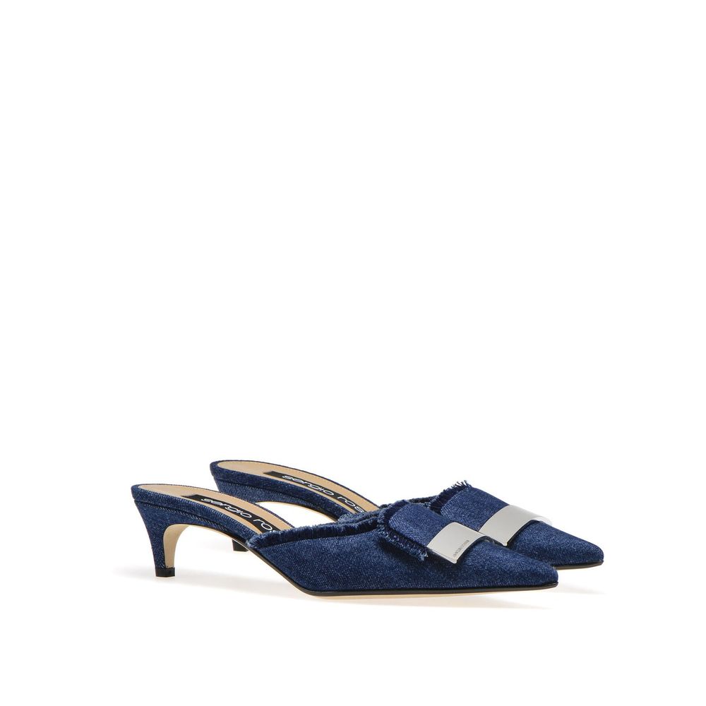 【送料&関税込】Sergio Rossi Denim Effect Mules Sergio Rossi Denim Effect Mules – Hilstor
