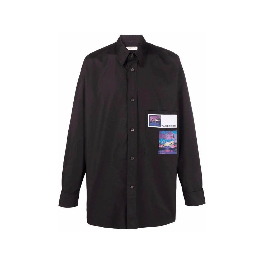 Valentino Garavani Water Nights Patches Shirt - Hilstor