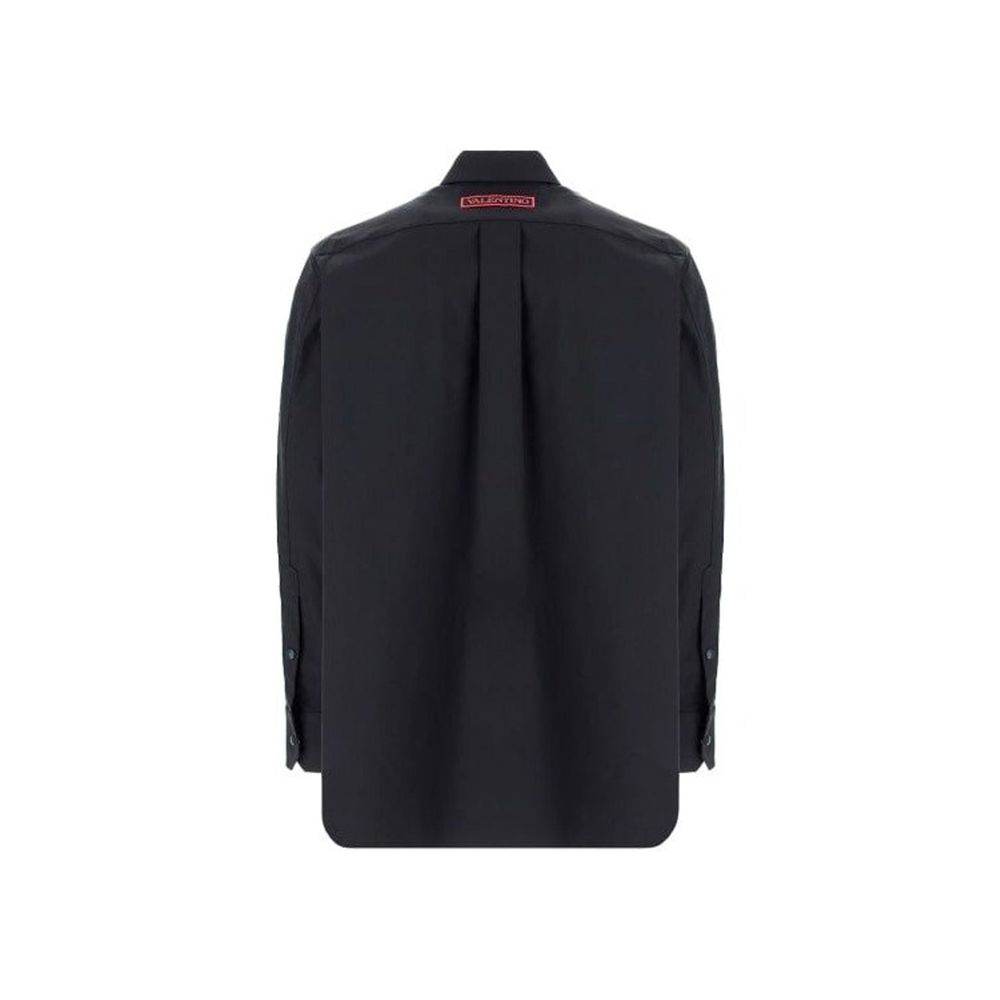 Valentino Logo Patch Shirt - Hilstor