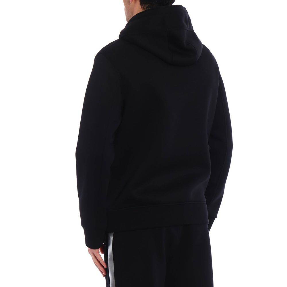 Neil Barrett Logo Hooded Sweatshirt - Hilstor