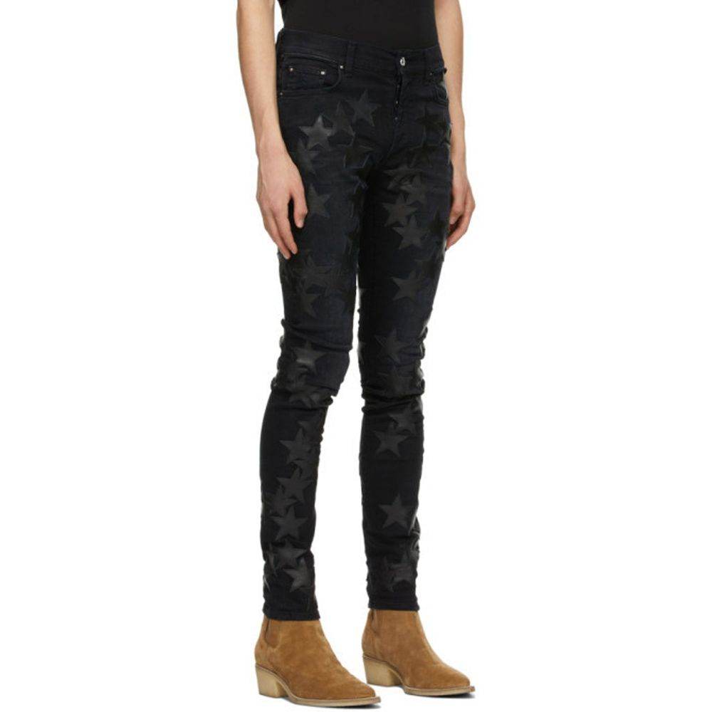 Amiri Cotton Denim Jeans - Hilstor