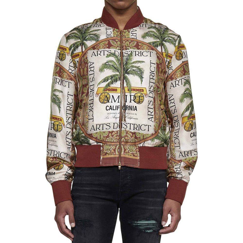 Amiri Printed Silk Jacket - Hilstor