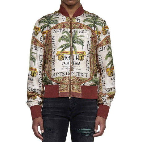 Amiri Printed Silk Jacket - Hilstor