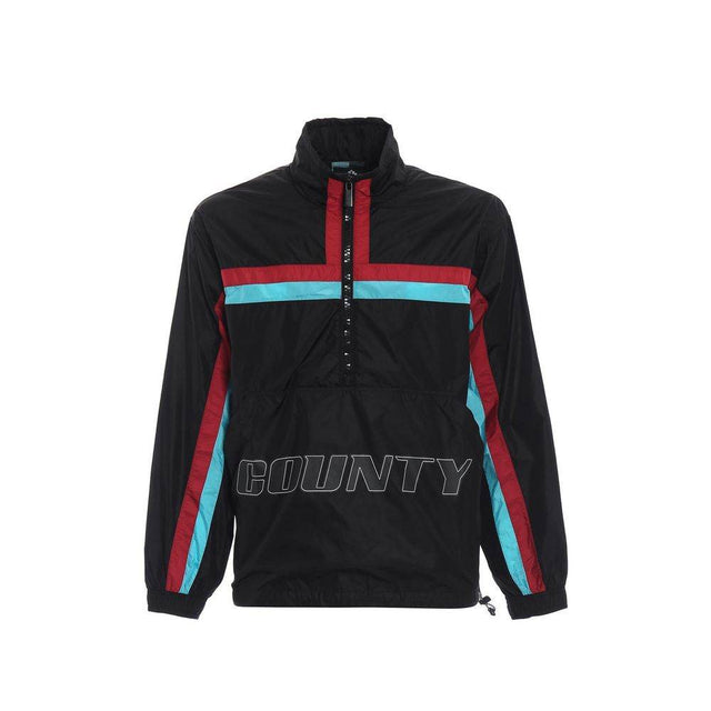 Marcelo Burlon Logo Windbreaker Jacket - Hilstor