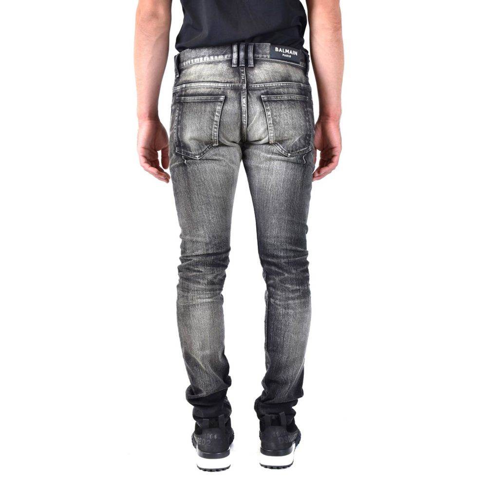 Balmain Distressed Jeans - Hilstor