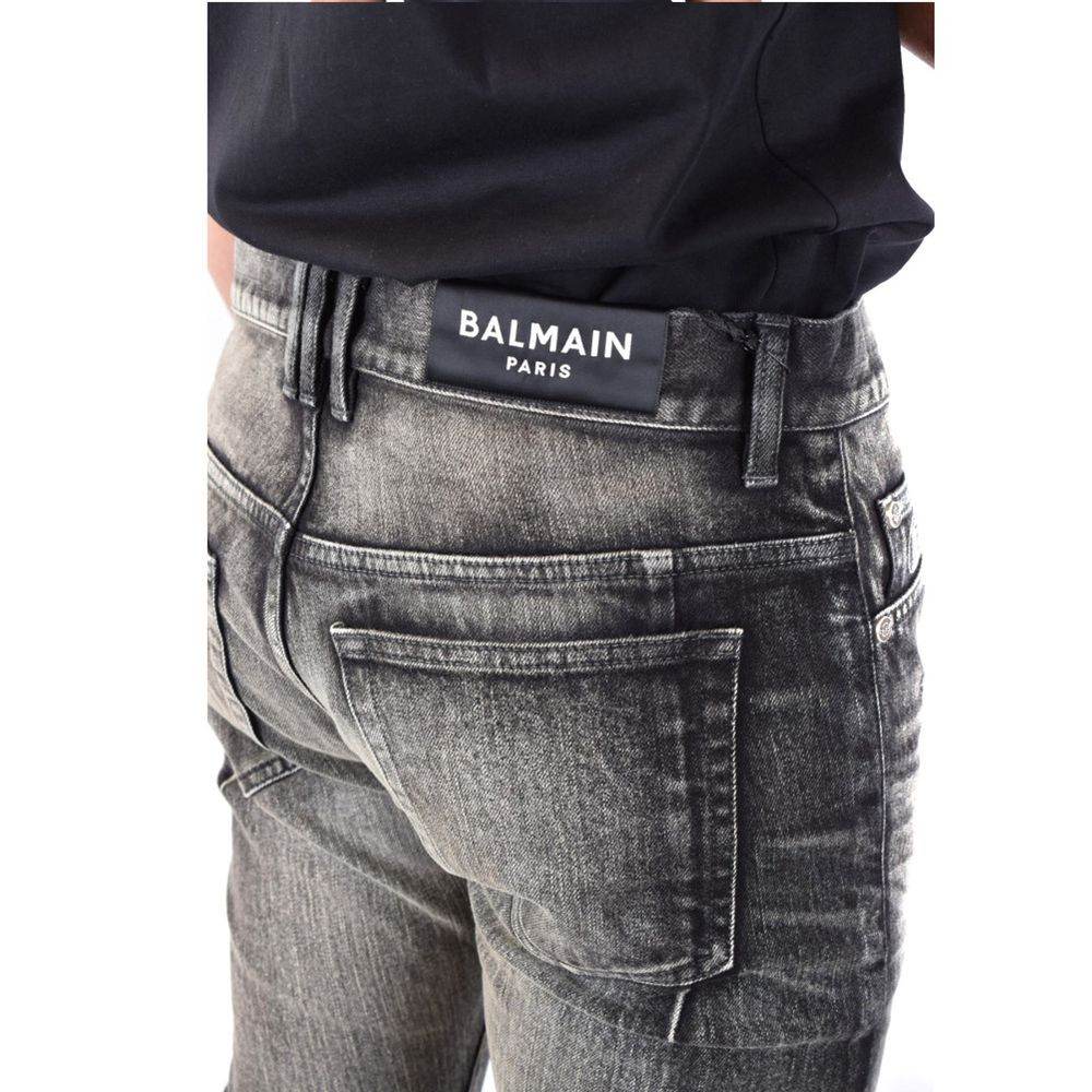 Balmain Distressed Jeans - Hilstor