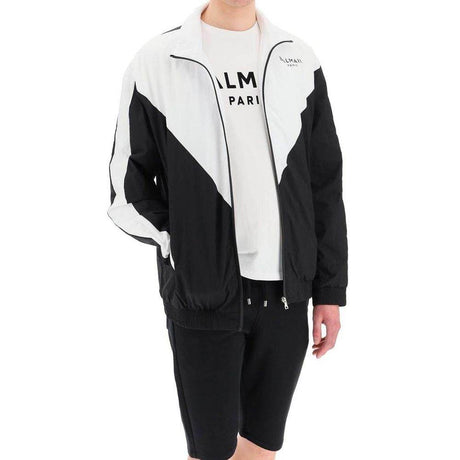 Balmain Logo Windbreaker - Hilstor