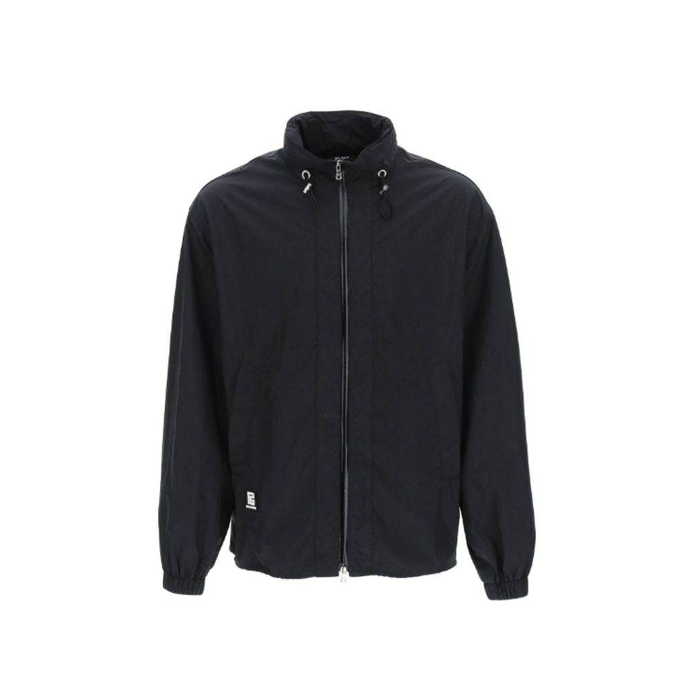 Balmain Nylon Logo Jacket - Hilstor