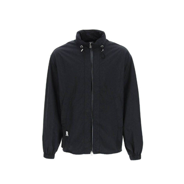 Balmain Nylon Logo Jacket - Hilstor