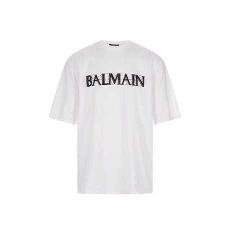 Balmain Oversize Cotton T-Shirt - Hilstor