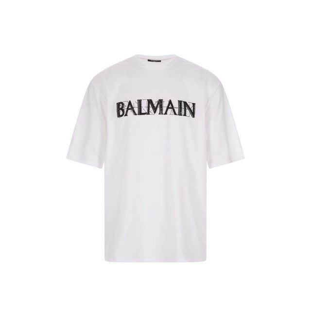 Balmain Oversize Cotton T-Shirt - Hilstor