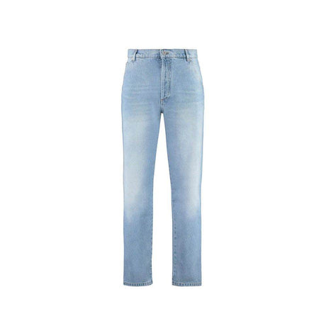 Balmain Cropped Straight Jeans - Hilstor