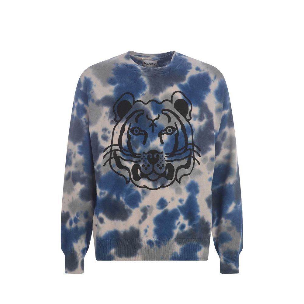 Kenzo Cotton Printed Sweater - Hilstor