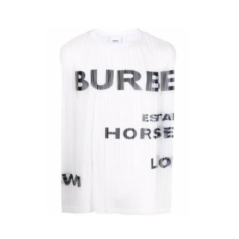 Burberry Horseferry Print Mesh Tank Top - Hilstor