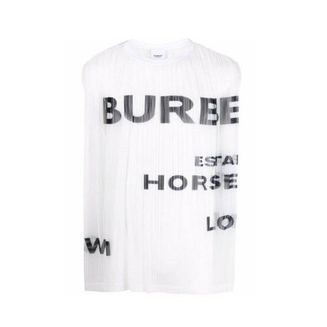 Burberry Horseferry Print Mesh Tank Top - Hilstor