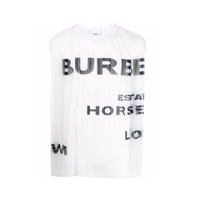 Burberry Horseferry Print Mesh Tank Top - Hilstor