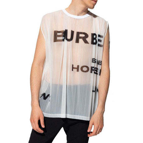 Burberry Horseferry Print Mesh Tank Top - Hilstor