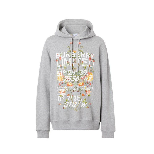 Burberry Logo Cotton Sweater - Hilstor