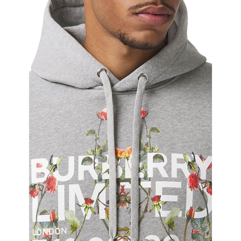 Burberry Logo Cotton Sweater - Hilstor