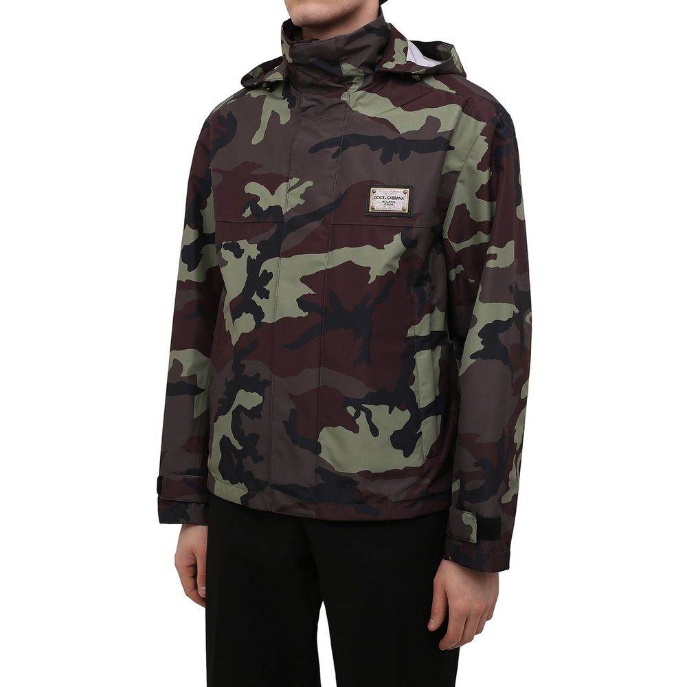 Dolce & Gabbana Camouflage Jacket - Hilstor