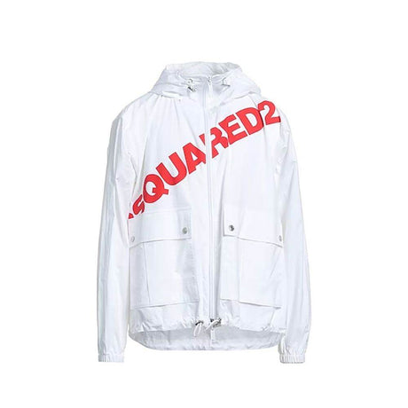 Dsquared² Logo Hooded Windbreaker - Hilstor