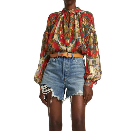 Etro Silk Printed Shirt
