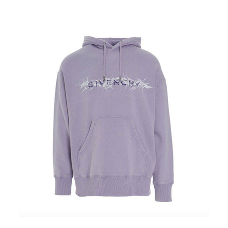 Givenchy Logo Hooded Sweatshirt - Hilstor
