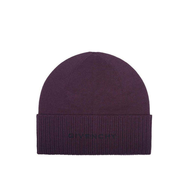 Givenchy Wool Logo Hat - Hilstor