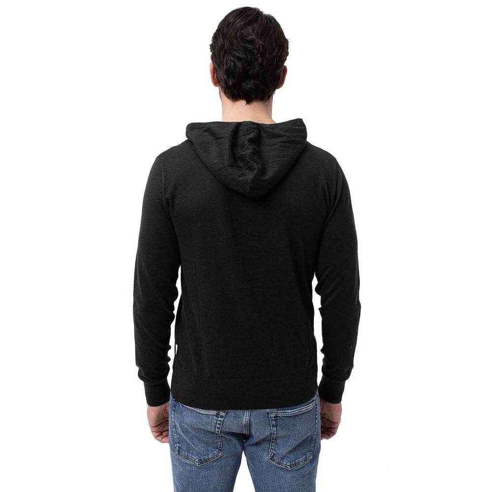 People Of Shibuya Black Cotton Men Hoodie - Hilstor