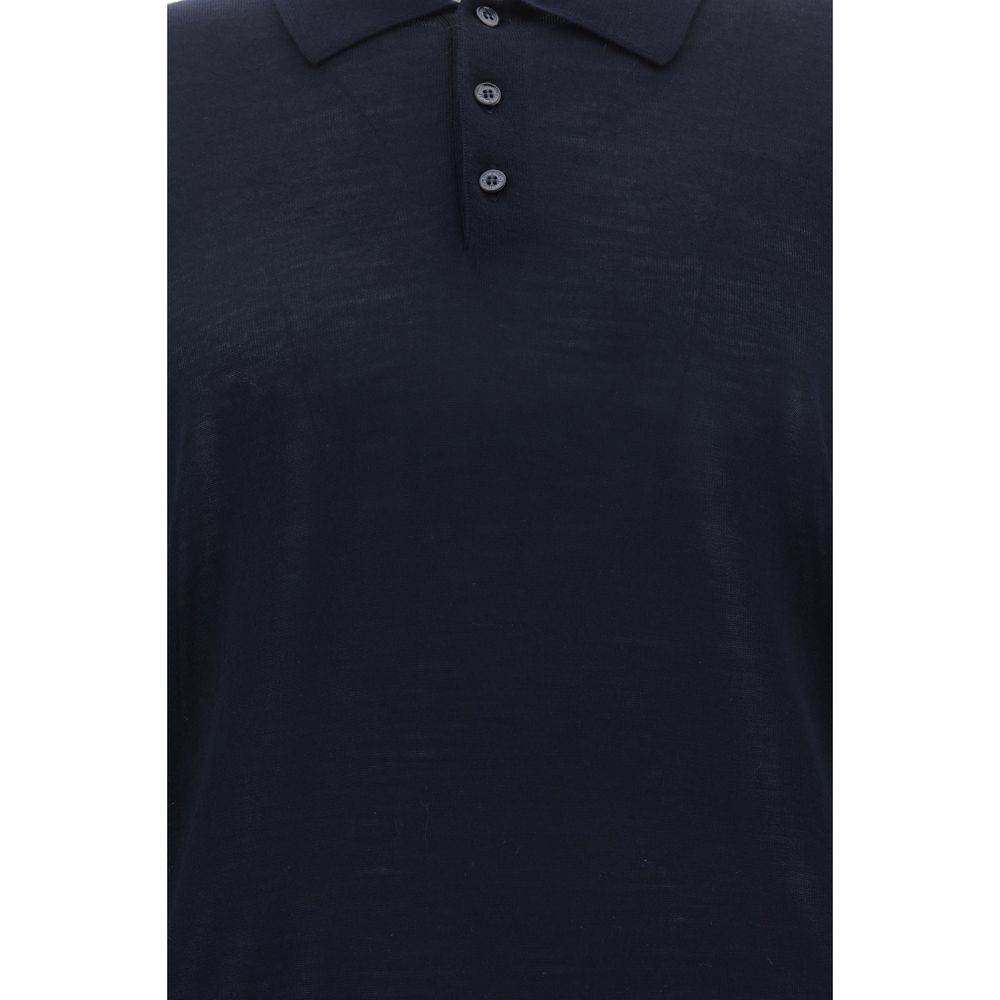 Golden Goose Virgin wool Polo Shirt - Hilstor