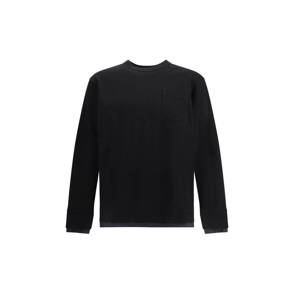 Sacai Cotton Long Sleeve Jersey - Hilstor