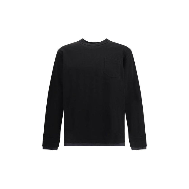 Sacai Cotton Long Sleeve Jersey - Hilstor