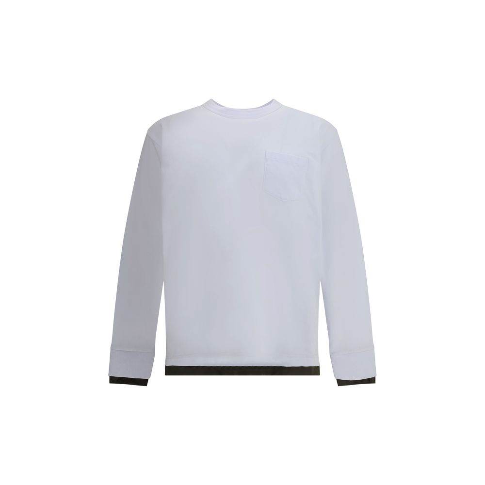 Sacai Cotton Long Sleeve Jersey - Hilstor