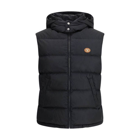 Valentino Vlogo Signature Down Vest - Hilstor