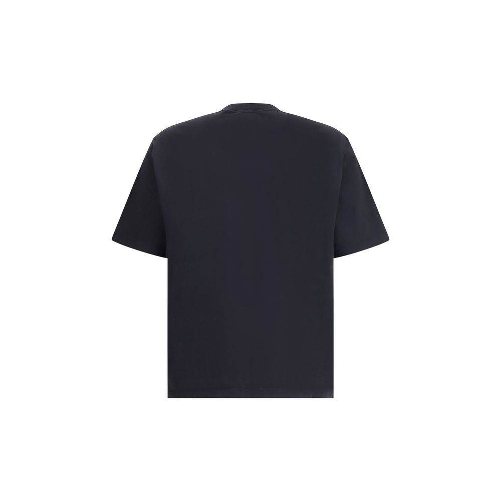 Stone Island T-Shirt with logo patch - Hilstor