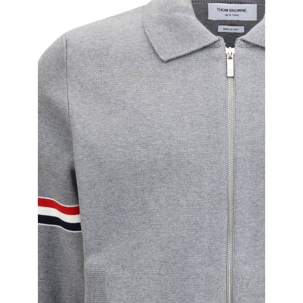 Thom Browne Zip Sweatshirt - Hilstor